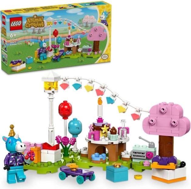 Lego Animal Crossing horse Julian and birthday party