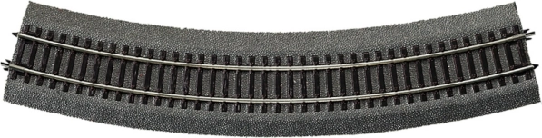 Curved Track R5 with Bedding Roco Line