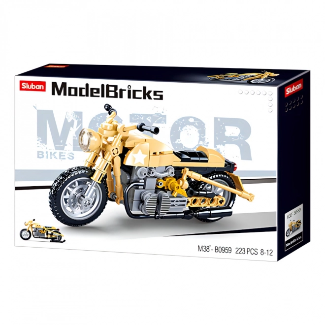 Sluban ModelBricks Legermotorfiets