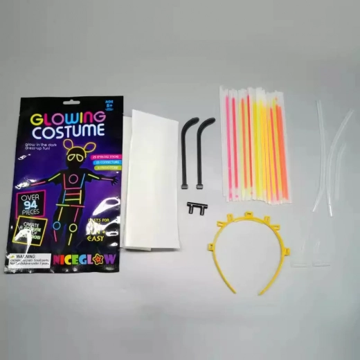 Ensemble de bâtonnets fluorescents 94 pcs