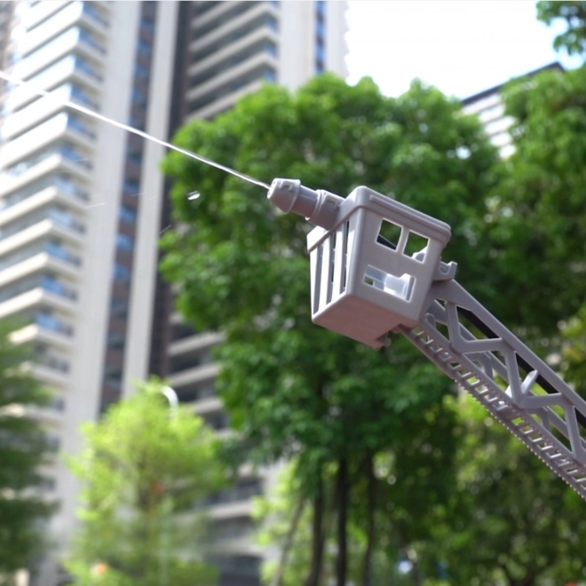 Interactive Fire Truck with Movable Ladder