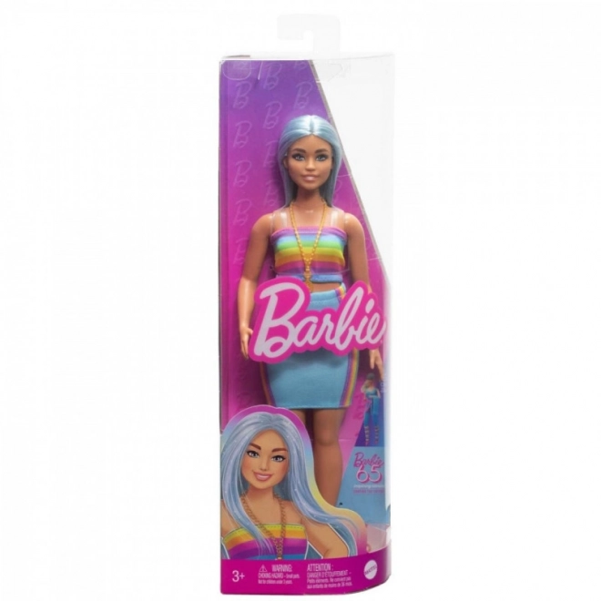 Barbie Fashionistas long blue hair