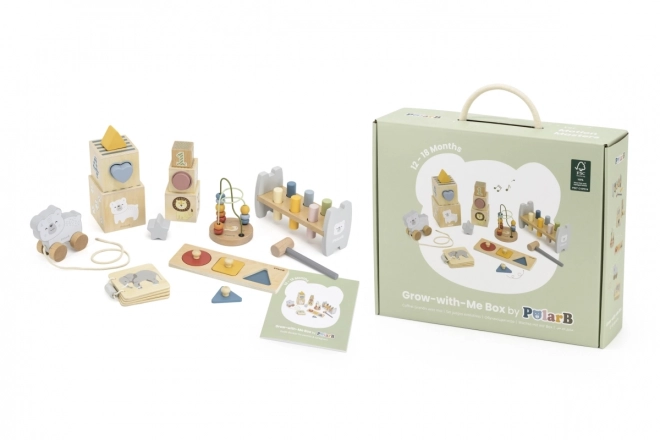 Wooden Activity Set for Toddlers