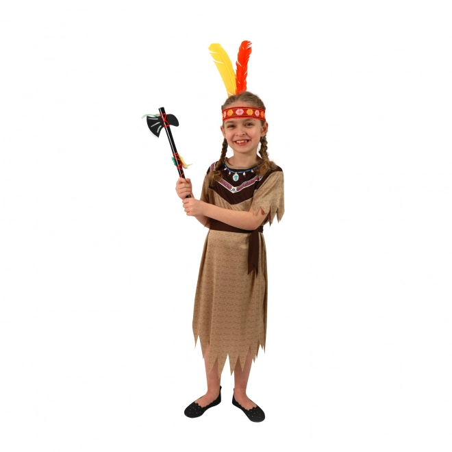 Costume indien pour enfant avec ceinture (S) e-emballage