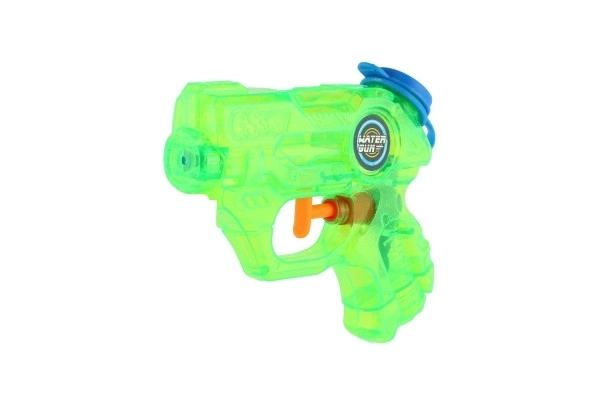 Waterpistool plastic 11x10cm 2 kleuren in zakje
