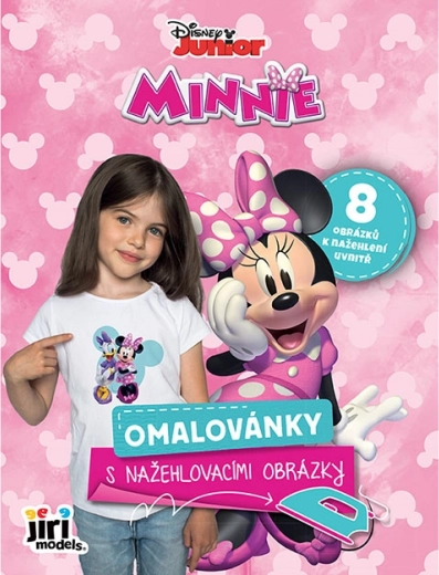 Kleurboek met strijkapplicaties MINNIE