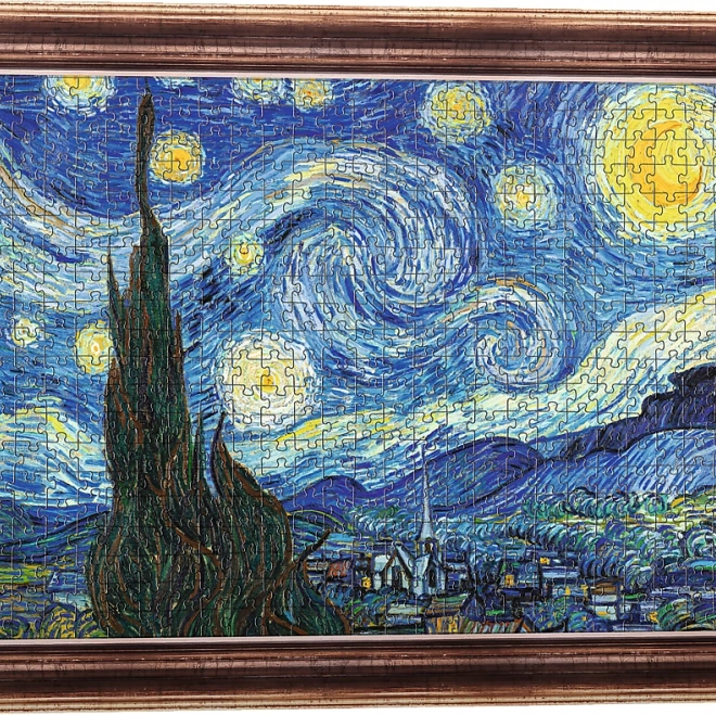 Puzzle with Frame Starry Night 500 pieces