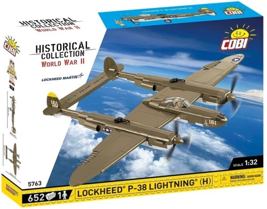 Bausatz Flugzeug Lockheed P-38H Lightning