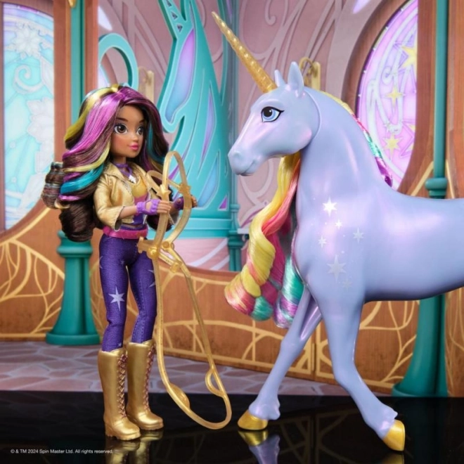 UNICORN ACADEMIE LICHTGEVENDE EENHOORN WILDSTAR MET POP SOPHIA 24cm