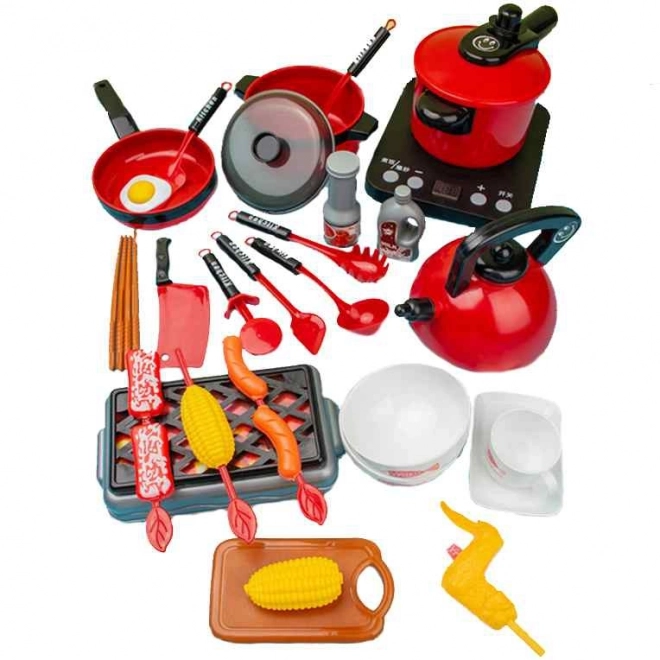Kitchen Set for Kids XXL 36 pcs by Woopie