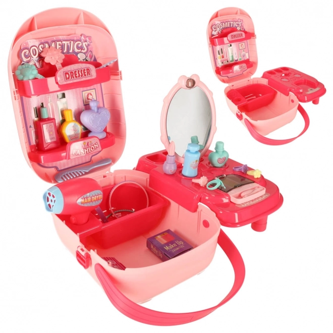 Kinder cosmetica koffertje - 37 stuks accessoires