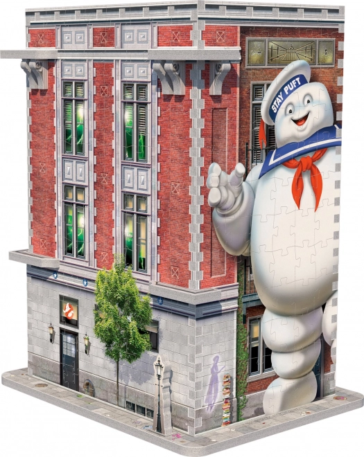 WREBBIT 3D puzzel Ghostbusters: Brandweerkazerne van de geestenjagers 500 stukjes