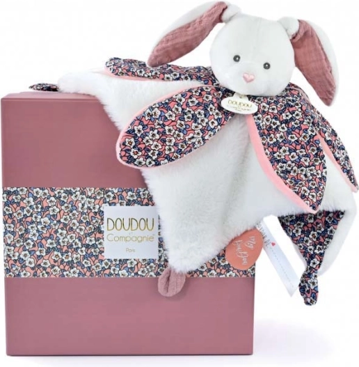 gift set doudou – plush bunny comforter