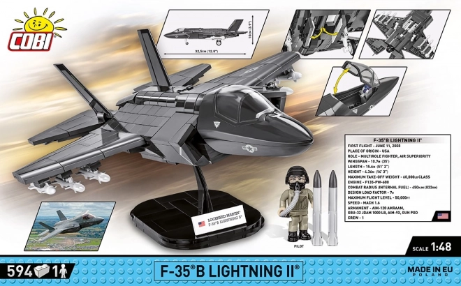 F-35B Lightning II bouwpakket 594 stukken