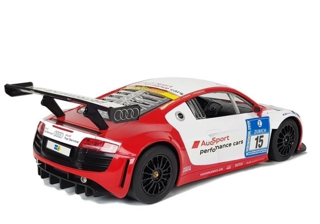 Rastar Audi R8 LMS remote controlled car 1:14 white-red
