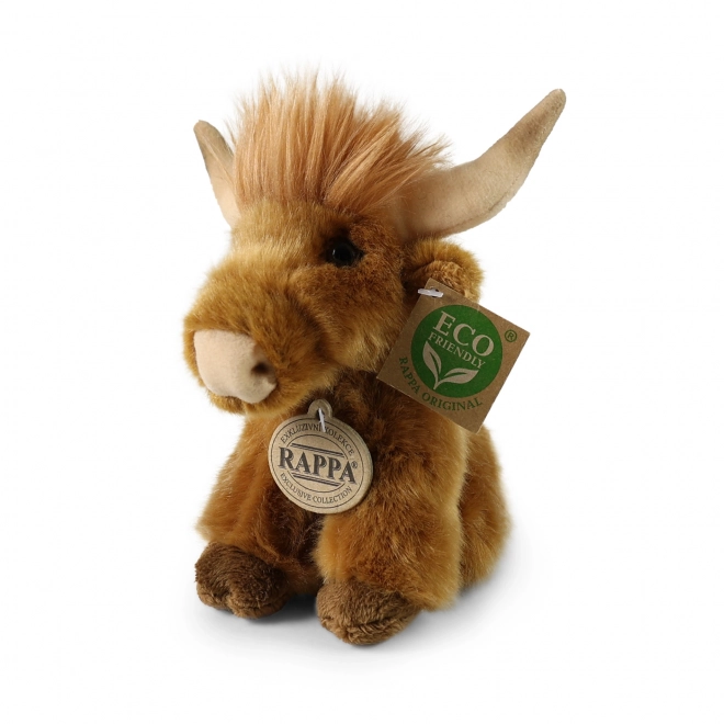 Pluchen Schotse Hooglander eco-vriendelijk 16 cm