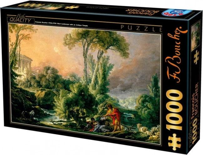 Puzzel Imaginair landschap 1000 stukjes