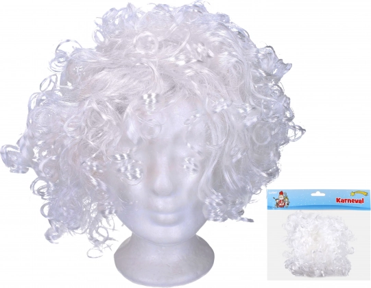 Perruque blanche de Saint-Nicolas