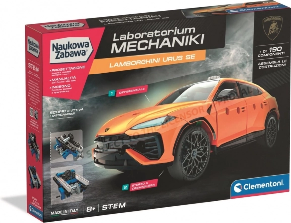 Clementoni Laboratoire de mécanique – Kit Lamborghini Urus