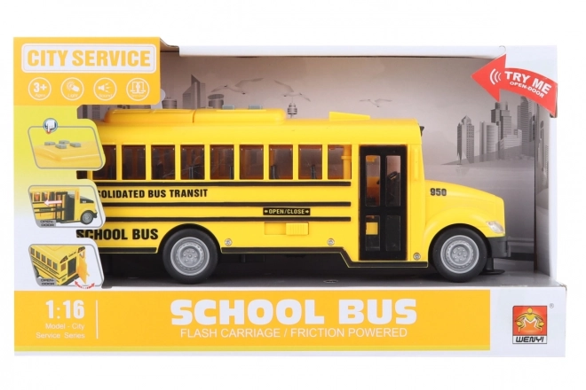 Batteriebetriebener Schulbus