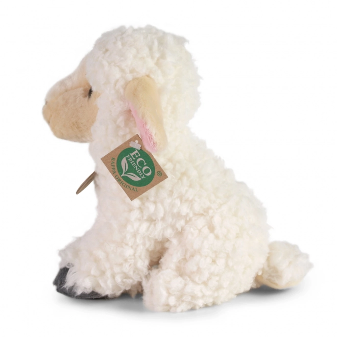 Mouton en peluche 18 cm ÉCOLOGIQUE
