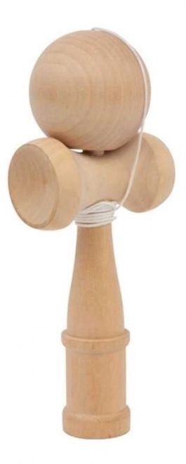 Petit pied jeu en bois pour enfants Kendama naturel