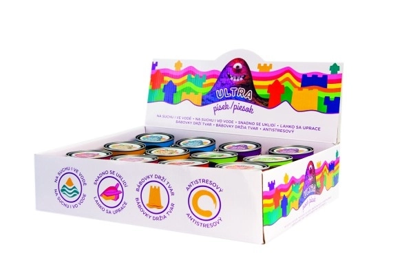 Ultra zand 120g, 6 kleuren