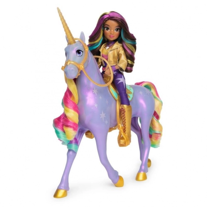 UNICORN ACADEMIE LICHTGEVENDE EENHOORN WILDSTAR MET POP SOPHIA 24cm