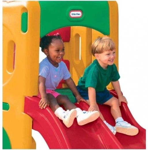 Double toboggan pour deux fois plus de plaisir