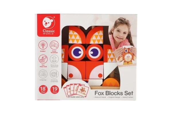 Houten puzzel - Vos