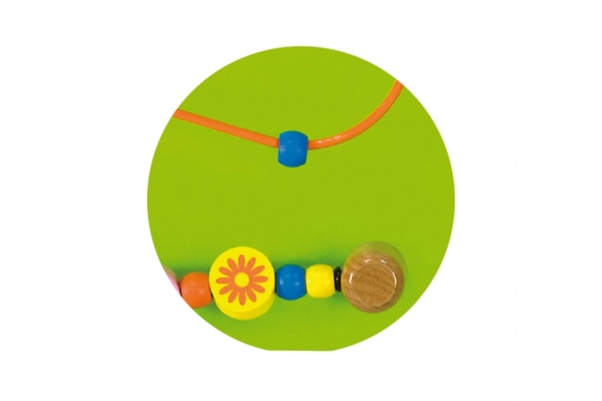 Activiteitenbord / houten wandpaneel spel - krokodil