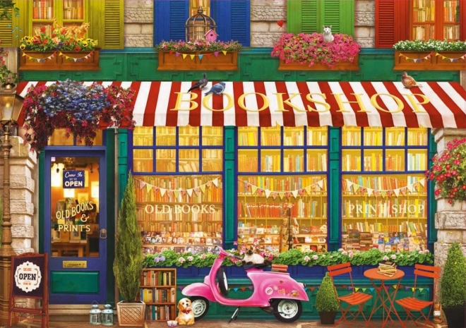 Puzzle Vintage Bookstore 4000 Pieces