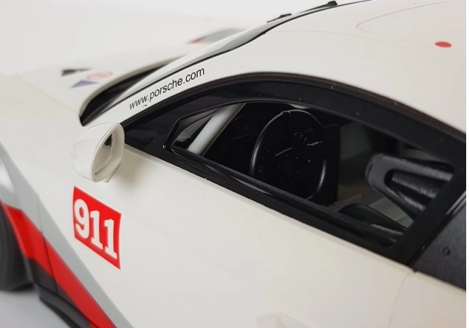 Afstandsbediening auto Porsche 911 GT3 CUP Rastar 1:14 wit