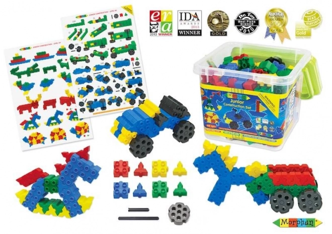 Morphun Constructieve Set 200 stuks - Bouwstenen