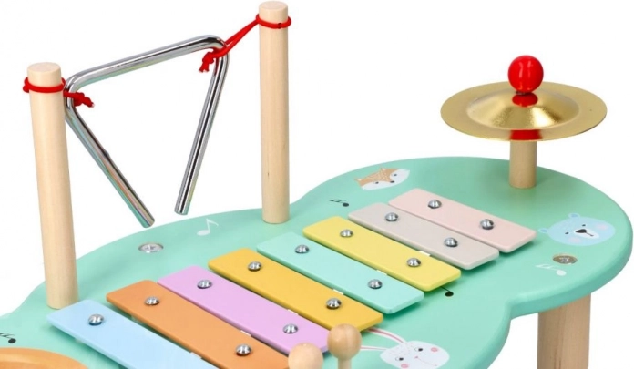Kleurige xylofoon voor de eerste melodieën
