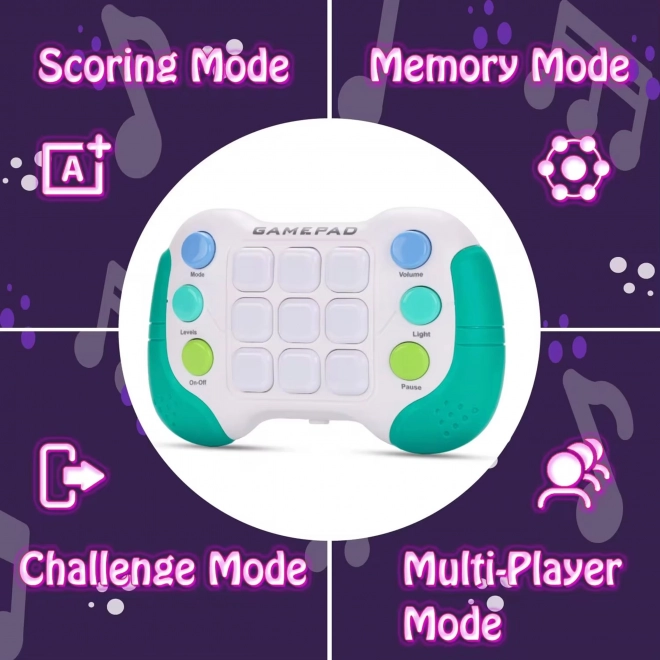 Elektronisches Spiel WOOPIE Pop-It Fidget Toy Gamepad blau