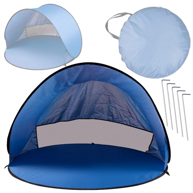 Large Self-Expanding Beach Tent with Case