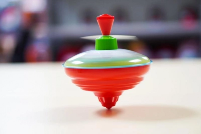 Spinning Top with Little Mole Design