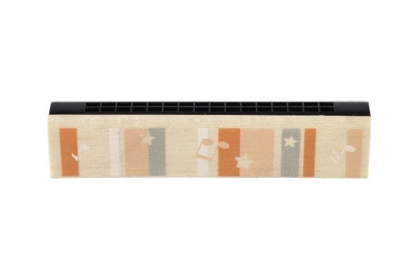 Colorful Wooden Harmonica for Kids