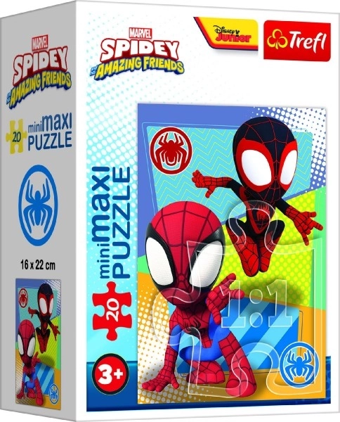 Minipuzzel Spidey en zijn geweldige vrienden