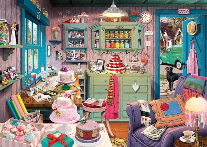 Puzzle secret SCHMIDT La chambre de Babiččin 1000 pièces