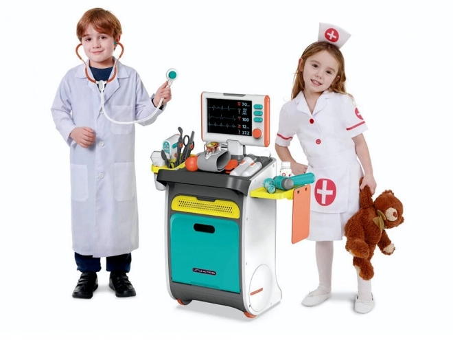 Medische set gezondheidscentrum kleine dokterswagen ZA4197