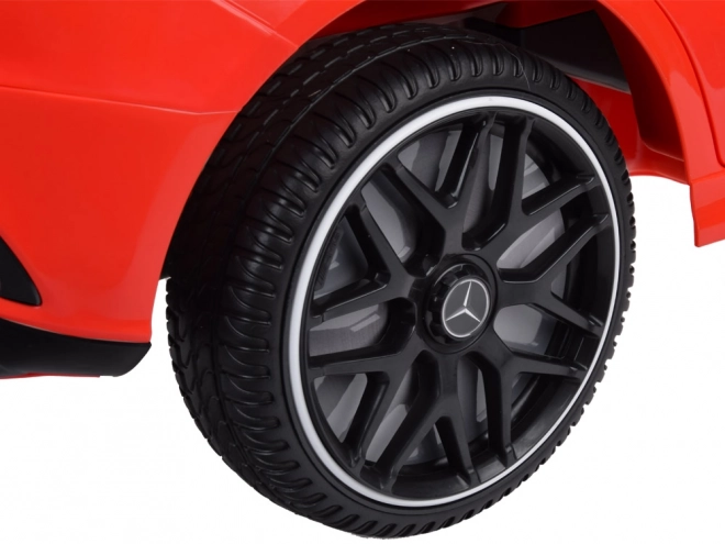 Children's Electric Car Mercedes AMG CLA 45s with Rocking Effect – Red