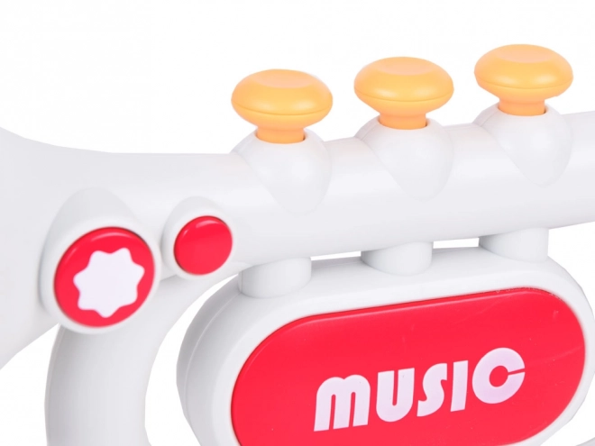 Interactieve kindertrompet met drie modi