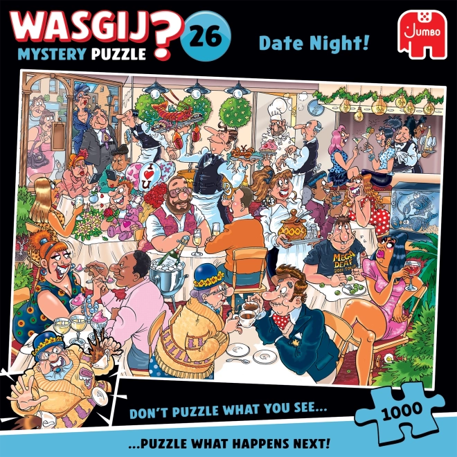 Puzzel Wasgij Mystery 26: Date 1000 stukjes