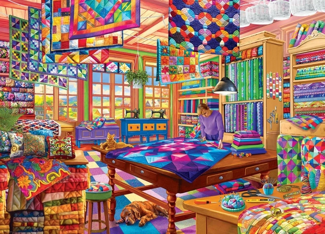 Puzzel Švadlena 1000 stukjes Eurographics
