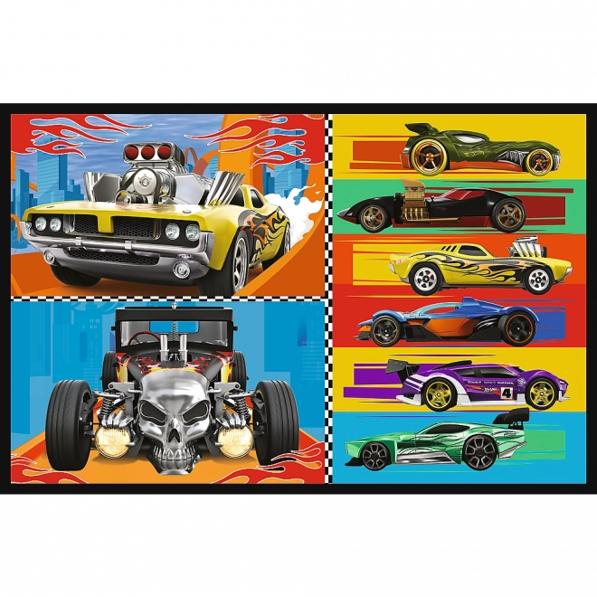 Puzzle 2x70 Hot Wheels Cars