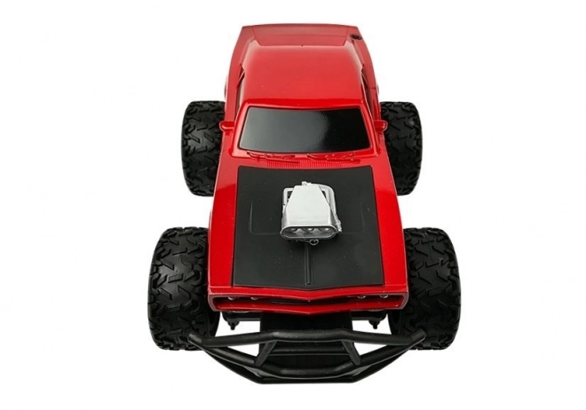 Rode op afstand bestuurbare terreinwagen R/C