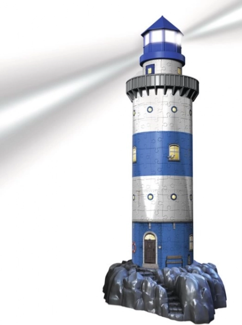 Ravensburger Illuminated 3D Puzzle Lighthouse Night Edition 216 Pieces