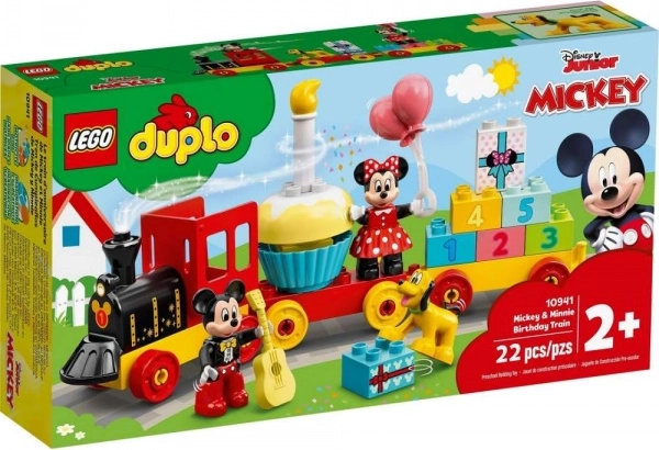 LEGO 10941 DUPLO Verjaardagstrein van Mickey en Minnie
